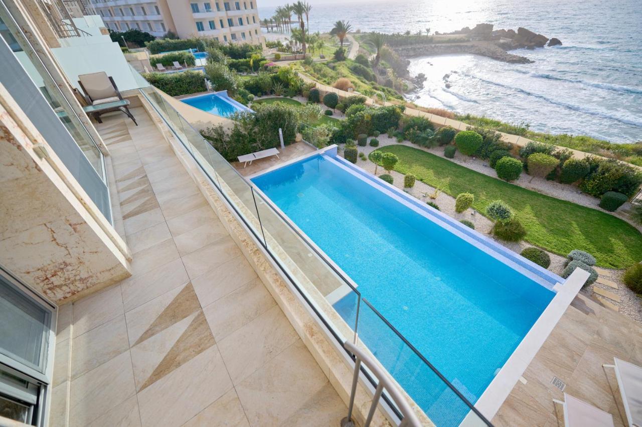 Olymp Luxury Villa D - Luxury Escape With Direct Beach Access And Unique Sunsets Paphos Exterior foto