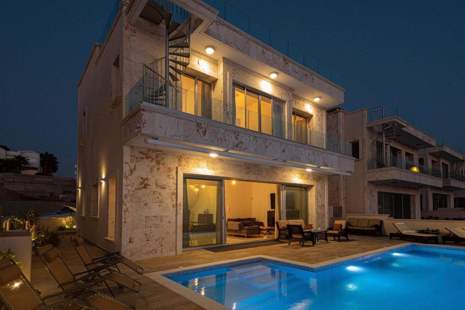 Olymp Luxury Villa D - Luxury Escape With Direct Beach Access And Unique Sunsets Paphos Exterior foto