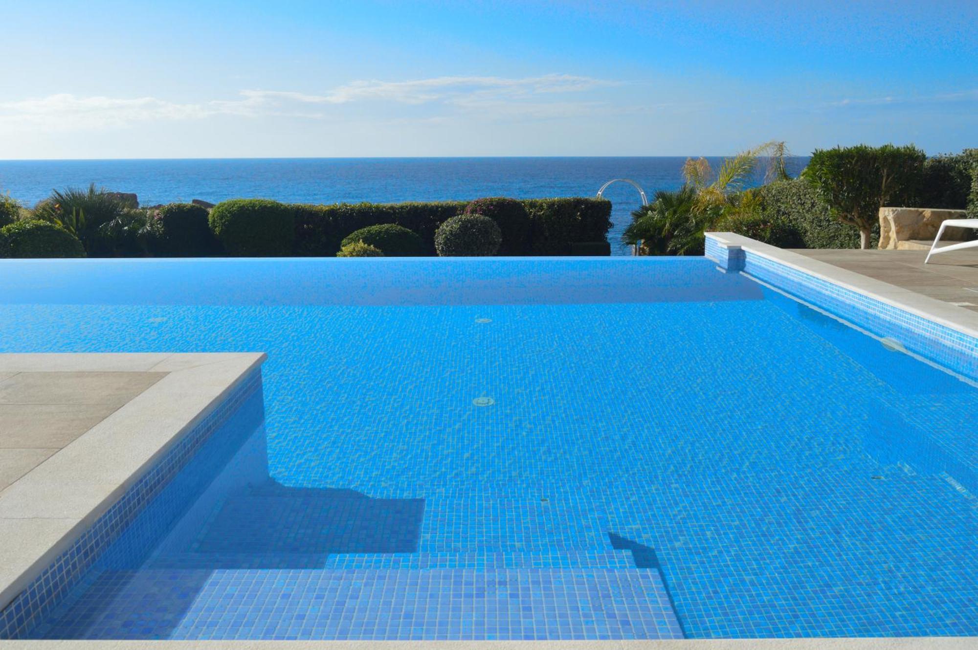 Olymp Luxury Villa D - Luxury Escape With Direct Beach Access And Unique Sunsets Paphos Exterior foto