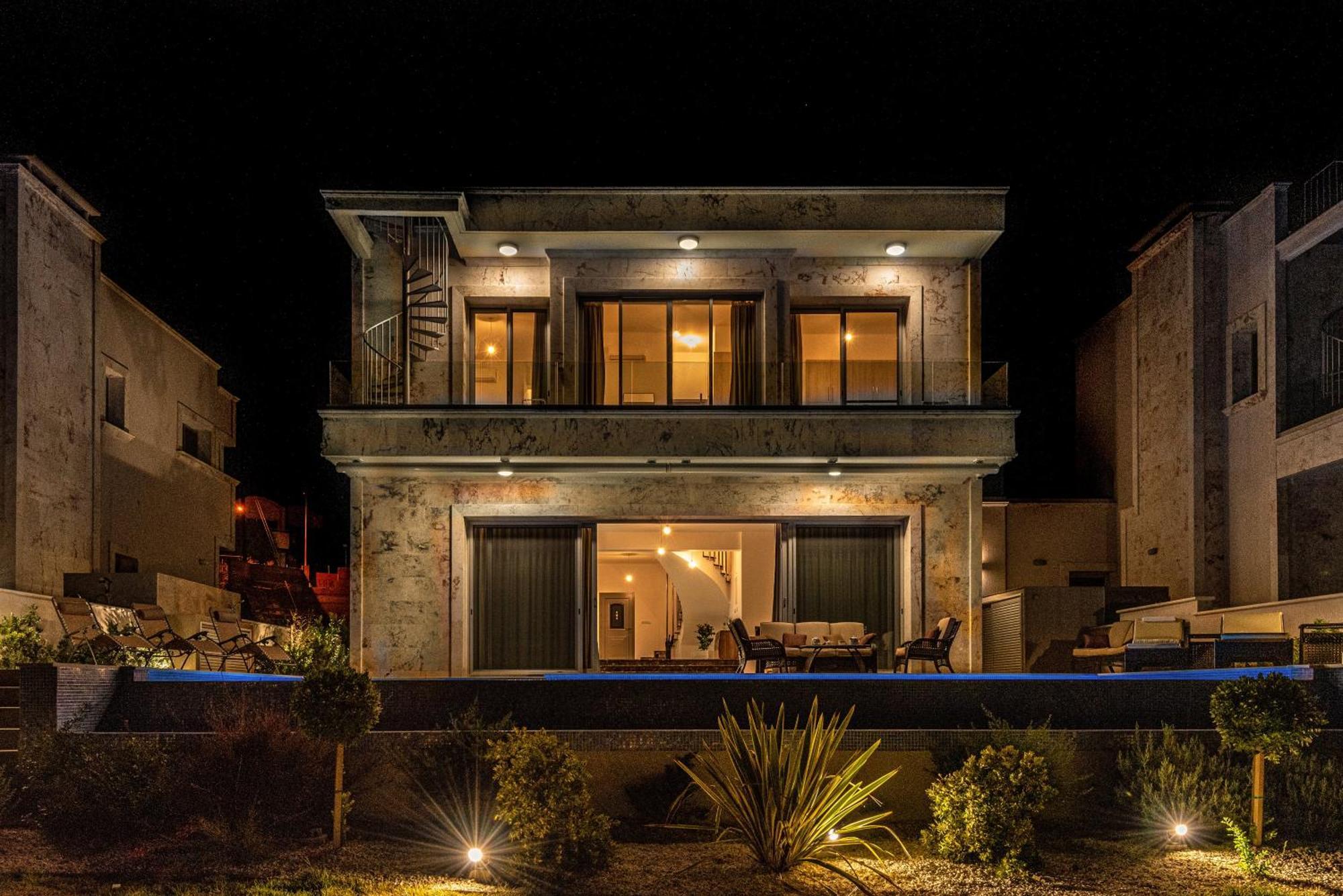 Olymp Luxury Villa D - Luxury Escape With Direct Beach Access And Unique Sunsets Paphos Exterior foto