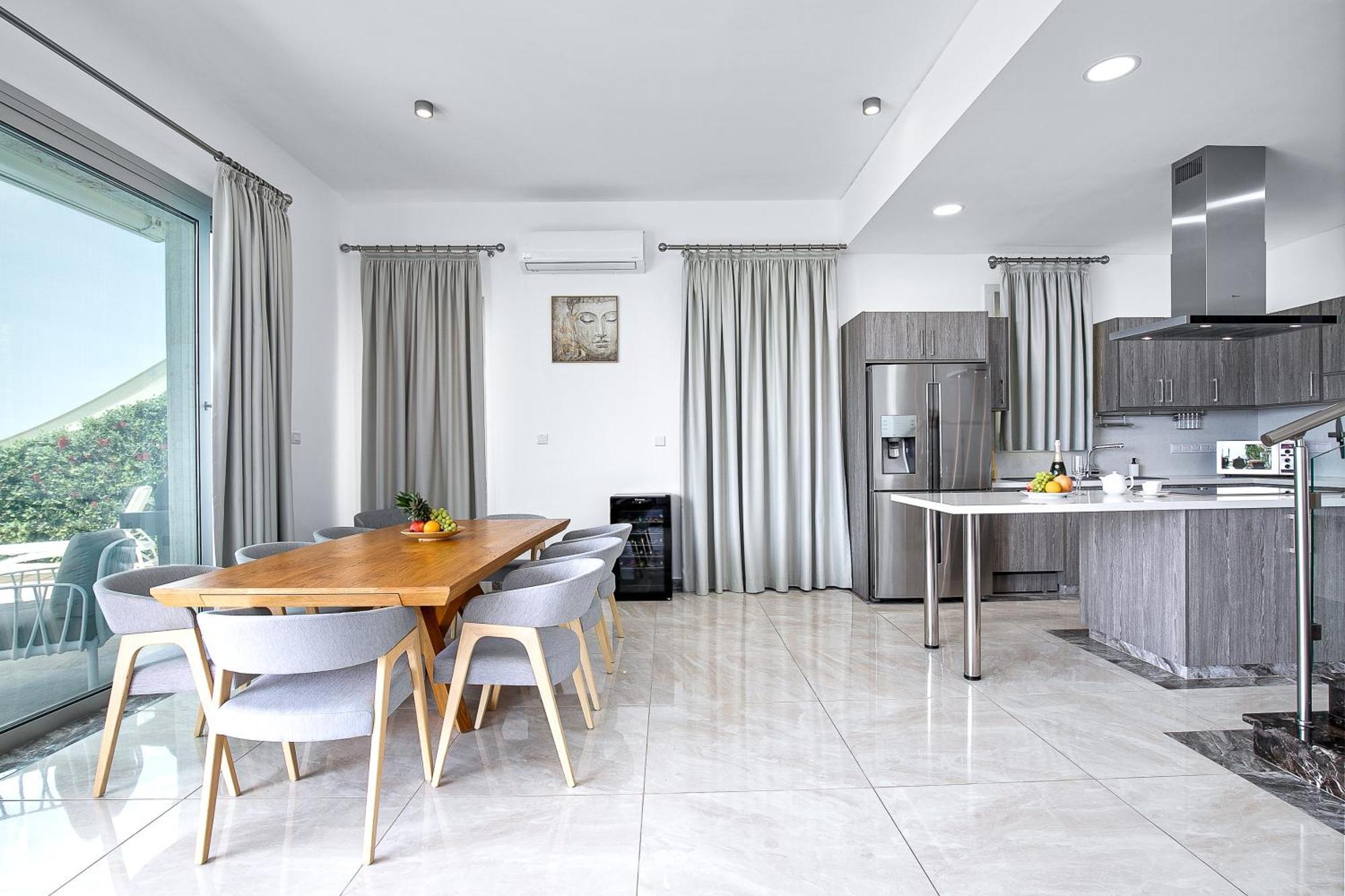 Olymp Luxury Villa D - Luxury Escape With Direct Beach Access And Unique Sunsets Paphos Exterior foto
